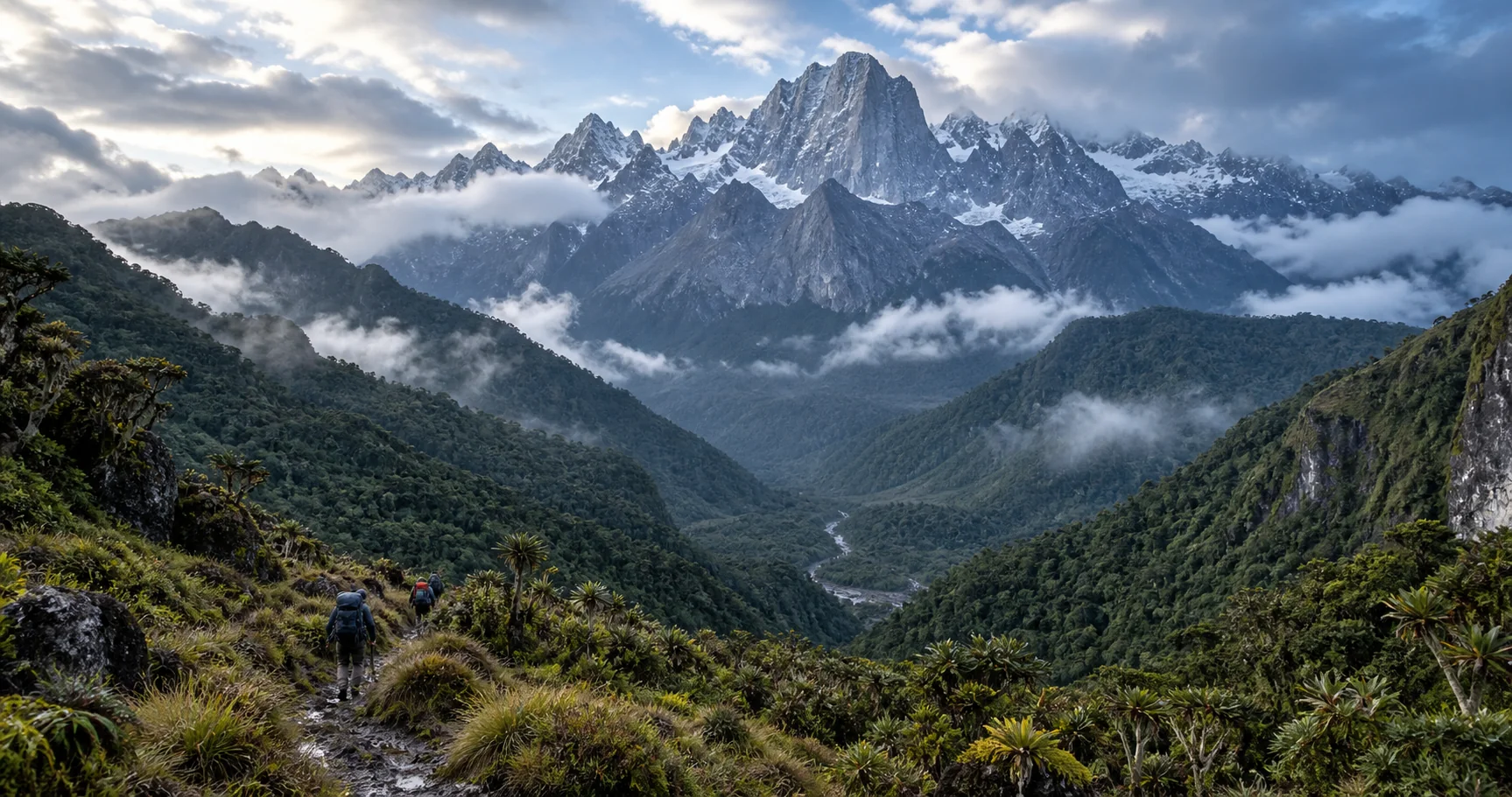 Central Papua highlands and Carstensz Pyramid